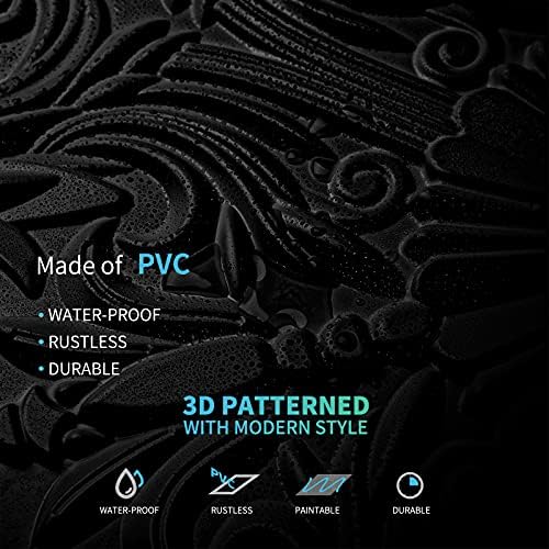 Art3d Spanish Floral Drop Ceiling Tiles, 24 x 24 in - Image 4