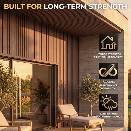 From Plain to Beautiful in Hours WPC Exterior Wall Slat Panels Waterproof - Image 5