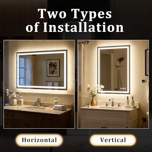 47"x 47" LED Bathroom Mirror - Image 6
