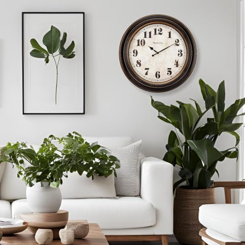 Westclox Traditional Large Wall Clock Battery-Operated Clock - Image 7