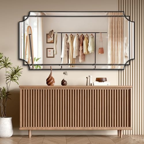 HQiJun Black Full Length Mirror by HQiJun