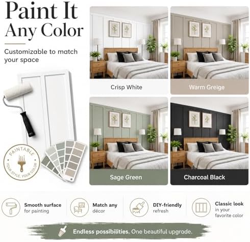 Paulownia Wood Wall Panel Board Batten Panel Kit 9 ft x 6.67 ft - Image 6