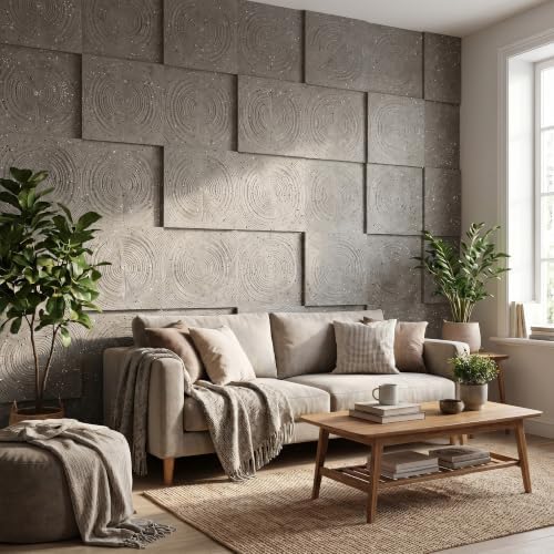 VooBang 3D Tree Ring Texture PU Wall Panels - Image 5