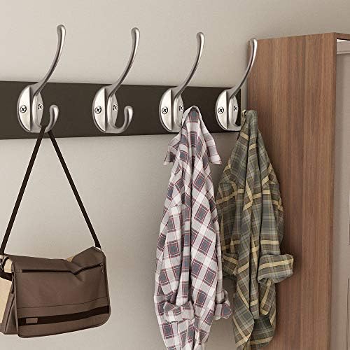 IBosins 10 Pack Silvery Double Coat Hooks Utility Hooks - Image 6