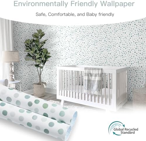 Dimoon 17.3''x78.7'' Peel and Stick Wallpaper Blue Green Boho Contact Paper - Image 2