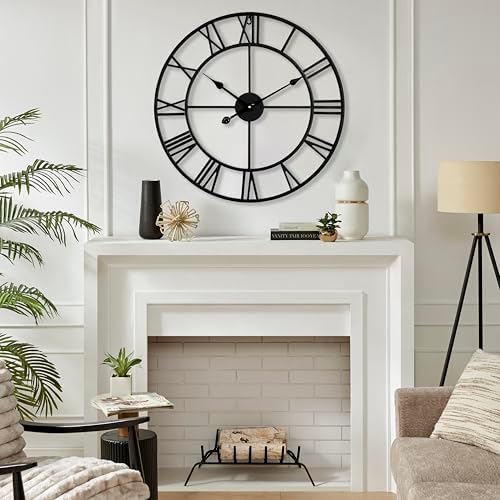 CLXEAST Silent 24 Inch Wall Clock - Image 6
