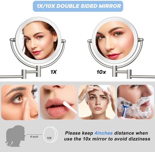 Makeup Mirror Wall Mounted - Image 3