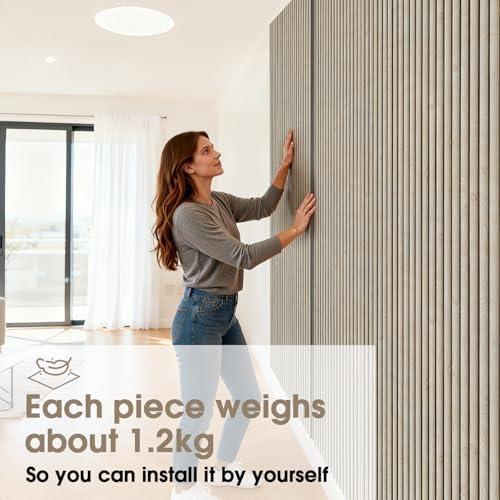 PS Wood Look Slat Wall Panels for Interior Wall Decor - Image 3