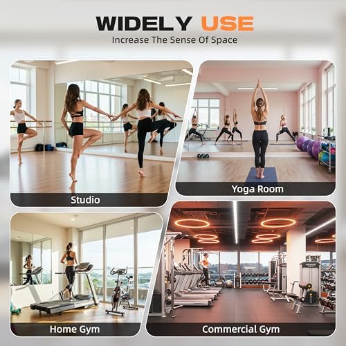 Hasipu 83''x 40'' Home Gym Mirror - Image 4