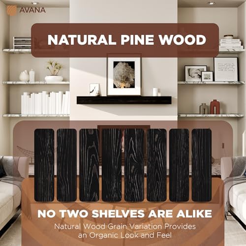 Avana Handcrafted Fireplace Mantle - Image 3