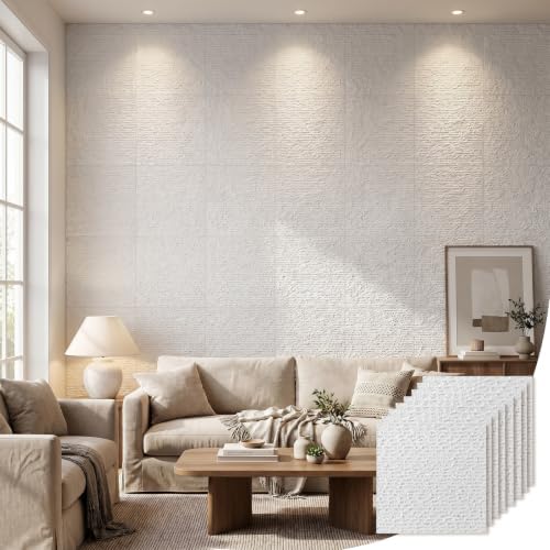 GLSLAND 3D Faux Stone Wall Panels by GLSLAND