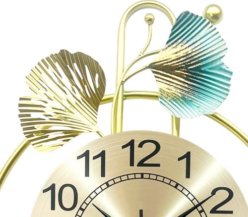 Large Wall Clocks for Living Room Decor, Battery Operated and Silent Wall Clock - Image 5