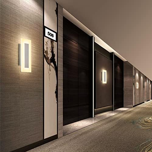 LMQNINE Modern LED Acrylic Wall Sconce Warm White Light 3000K - Image 5