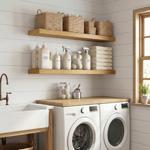 FLYJOE 12 Inch Deep Floating Shelves - Image 2