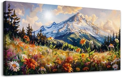 FUHAIHUA Canvas Wall Art For Living Room Framed Wall Decor For Bedroom Modern by FUHAIHUA