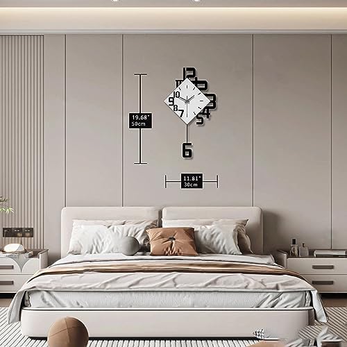 Decorative Wall Clock for Living Room Large Modern Clocks Silent - Image 5
