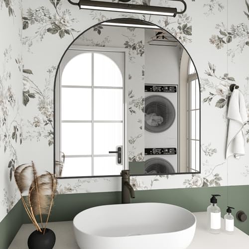 Wall Mounted Mirror, Arched Wall Mirror - Image 2