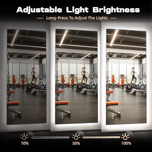 Hasipu 79''x 36'' Home Gym Mirror - Image 6