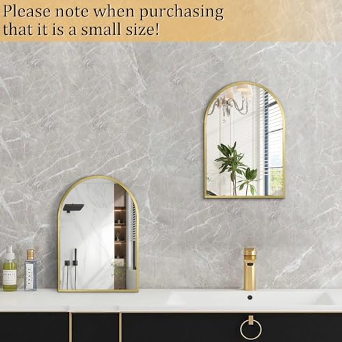 Arch Bathroom Mirror, Metal Frame Vanity Mirror, Dresser Mirror, Arch - Image 4