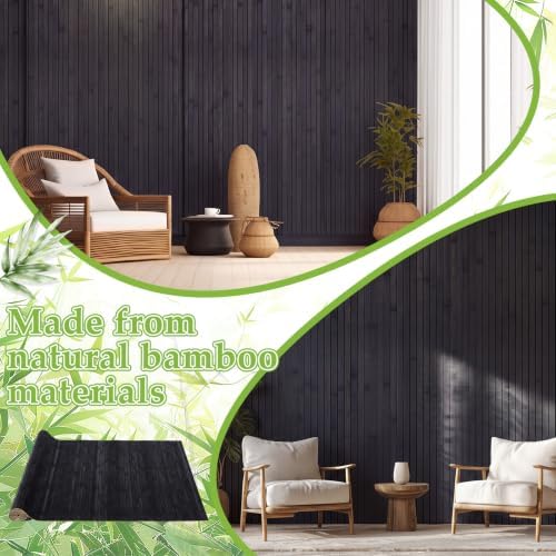 Briwooody 2 Pcs Bamboo Wall Panels 48 x 96 Inch, Suitable - Image 6