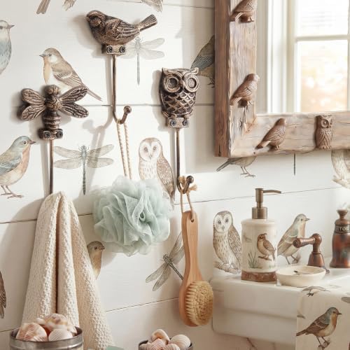 Hicarer 3 Pcs Animal Wall Hooks Cast Iron Hangers - Image 6