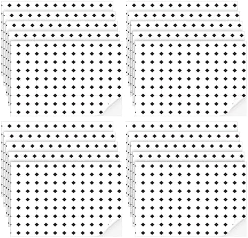 Flutesan 12 Pcs Miniature Dollhouse Wallpaper, Diamond Shape by Flutesan