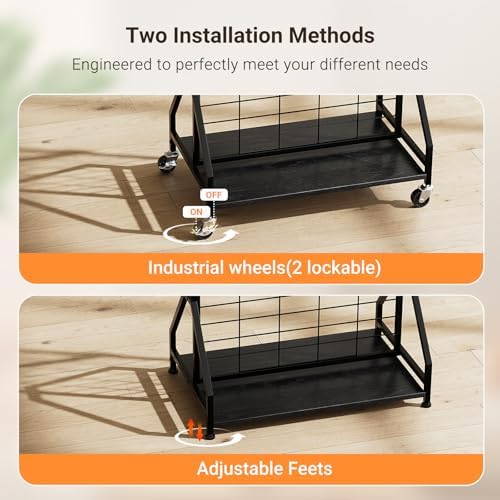 ELYKEN 2 Pack Foldable Grid Wall Panels, 5.7 x 2 FT Gridwall Display Rack - Image 6