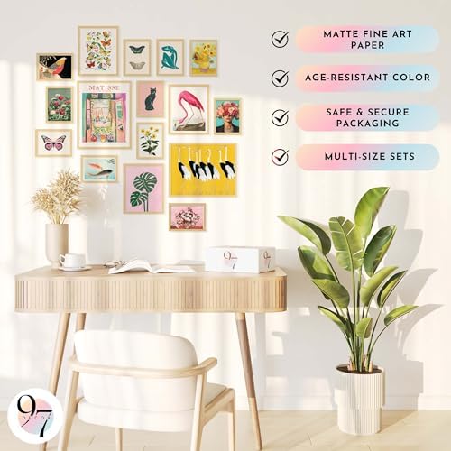 97 Decor Eclectic Wall Art Prints, 11x14 Unframed - Image 5