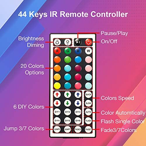 DAYBETTER Led Strip Lights 32.8ft Kit - Image 5