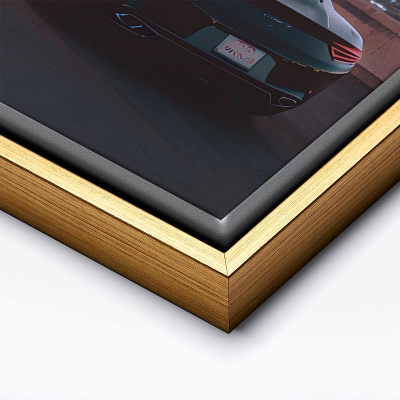 InkFlow Posters Luxury Sports Car Canvas Poster - Image 2