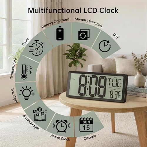14.2" Battery Operated Clock - Image 4