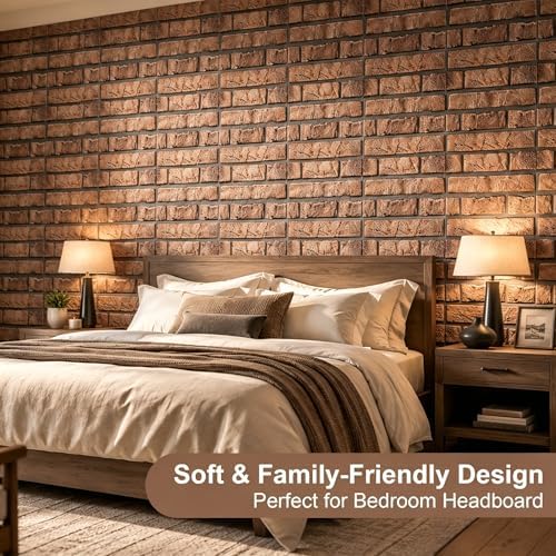 3D Brick Wall Panels Peel and Stick - Image 5
