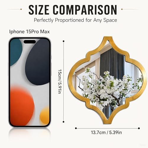 12Pcs Acrylic Mirrors for Wall Decor - Image 2
