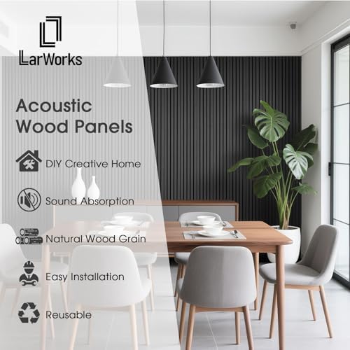 Acoustic Wood Slat Panels, Soundproof Wooden Wall Panels, 3D Fluted Panel - Image 3