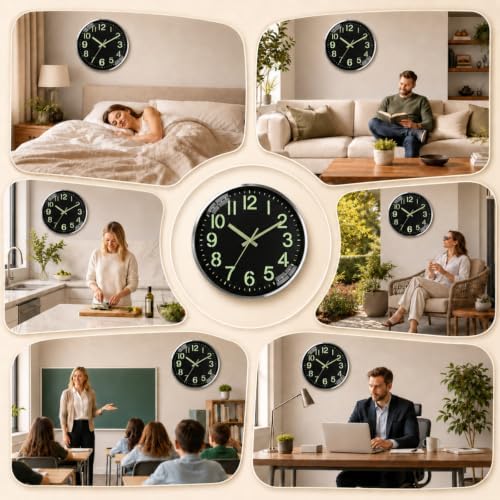 12inch wall Clock, accuratetimekeeping - Image 5