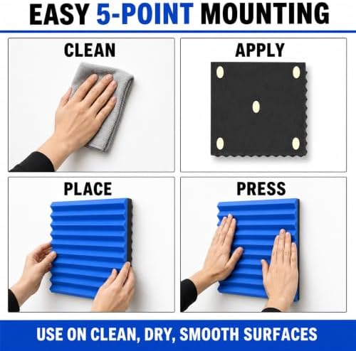 56 Pack Acoustic Foam Wall Panels - Image 5