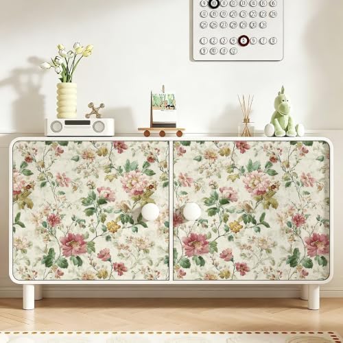 Nukofal Vintage Floral Peel and Stick Wallpaper - Image 6