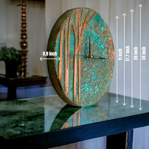 Handmade Copper Wall Clock Artisan Touch in Every Piece - Image 4