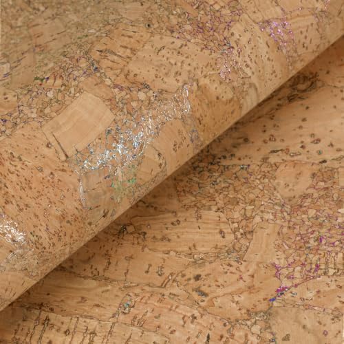 VEELIKE Cork Peel and Stick Wallpaper Iridescent Textured Cork Effect Contact - Image 7