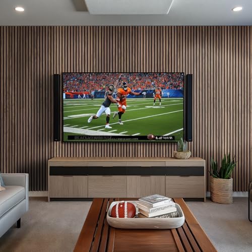 MSI Acoustic Slat Panel 9.5in. x 94.5in. Tawny Wood Panel Accent Wall Tile - Image 4