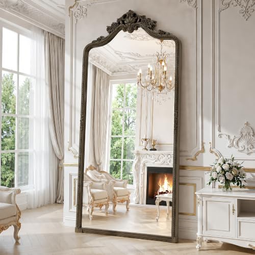 76"x34" Bronze Arched Full Length Mirror by WISSMIELSHOME