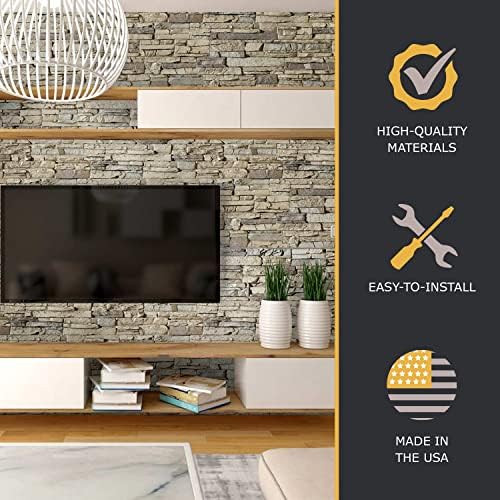 AZ Faux High-Density Polyurethane Faux Stone Wall Covering Panels - Image 5