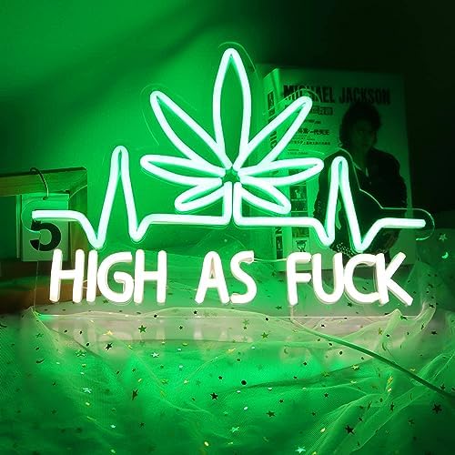 Leaf Weed Neon Signs LED Neon Lights Signs by JFLLamp