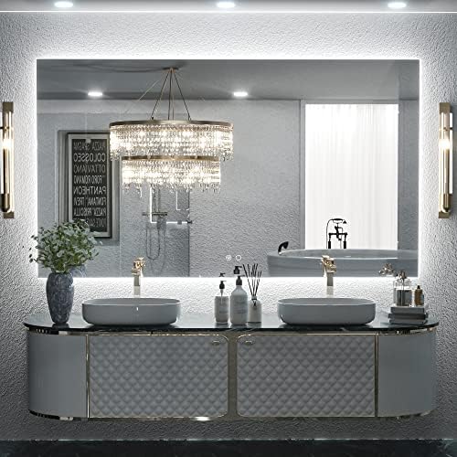 Keonjinn 48 x 28 LED Bathroom Mirror by Keonjinn