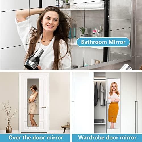 SLDIYWOW Wall Mirror Full Length, Safety Unbreakable Mirror Great - Image 6