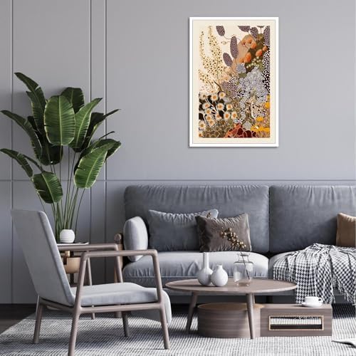 Vintage Japanese Wildflower Wall Art Abstract Botanical Floral Poster Nature - Image 6