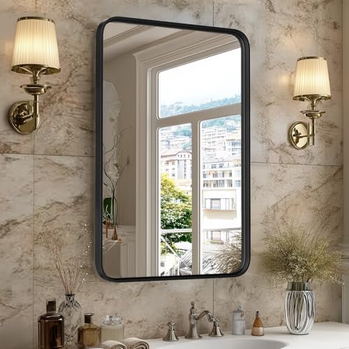 Sweetcrispy Bathroom Mirror 30x22 Inch, Vanity Mirror by Sweetcrispy
