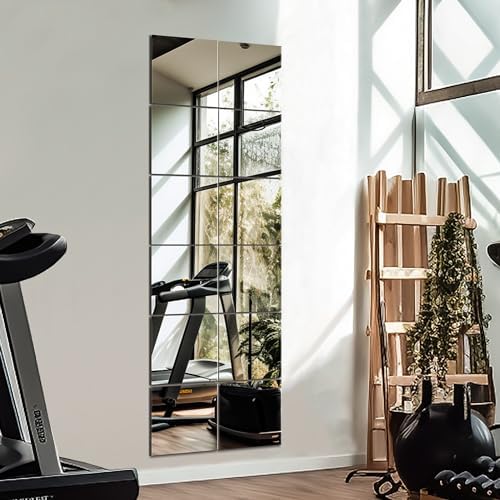 TRAHOME Home Gym Mirror Tiles for Wall - Image 2