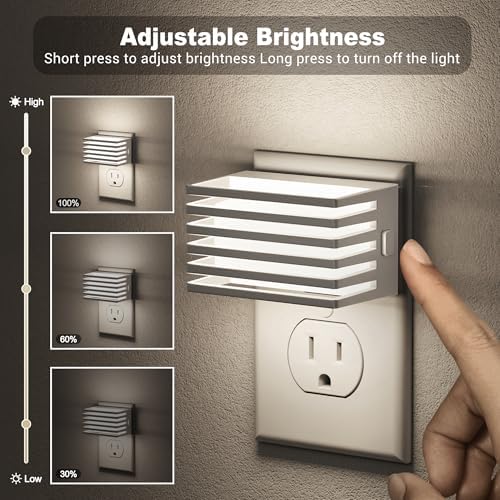 JandCase LED Night Light, Night Lights Plug into Wall Dusk to Dawn - Image 2