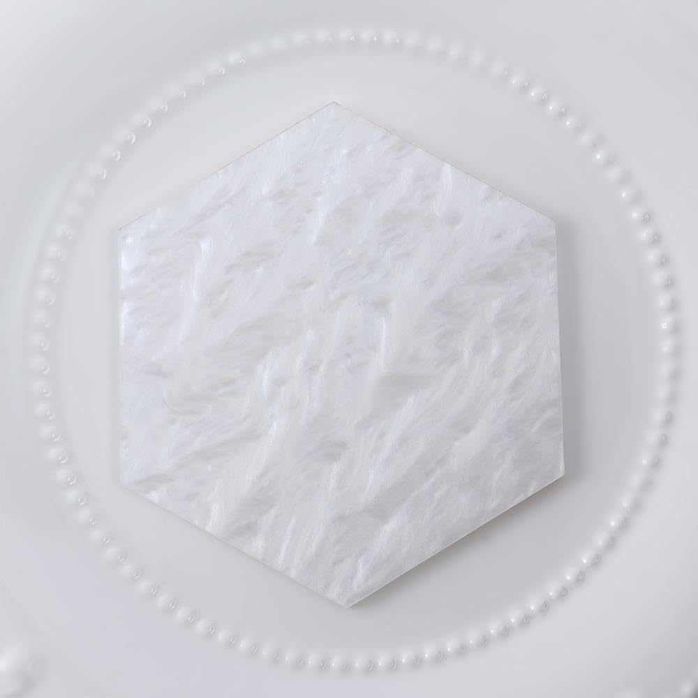 2pcs Nail Art Palette, False Nail Tips Display Board, Nail Art Painting Mixed Color Palette, Nail Art Display Cosmetic Mixing Tools (Hexagon/Square)